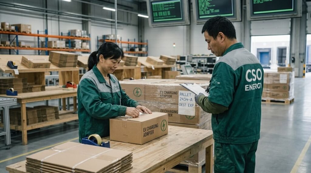 secure export & packaging