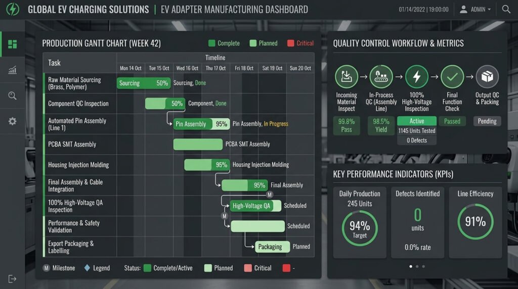 transparent production tracking