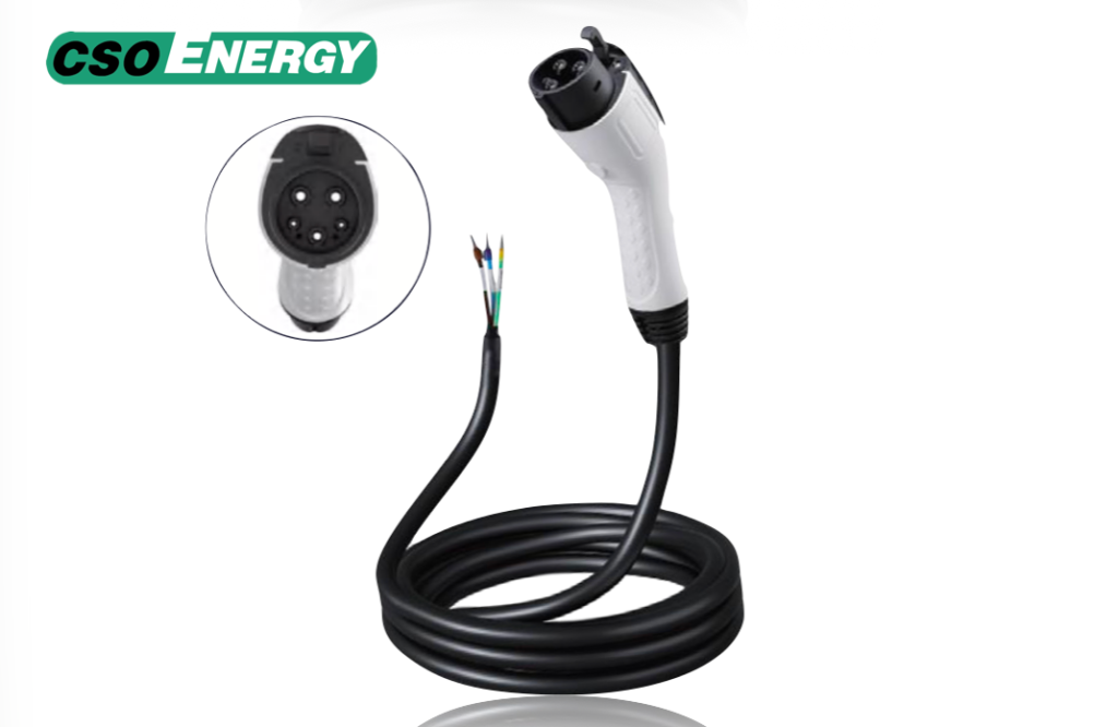 J1772 Type 1 AC Charging Gun Cable Assembly